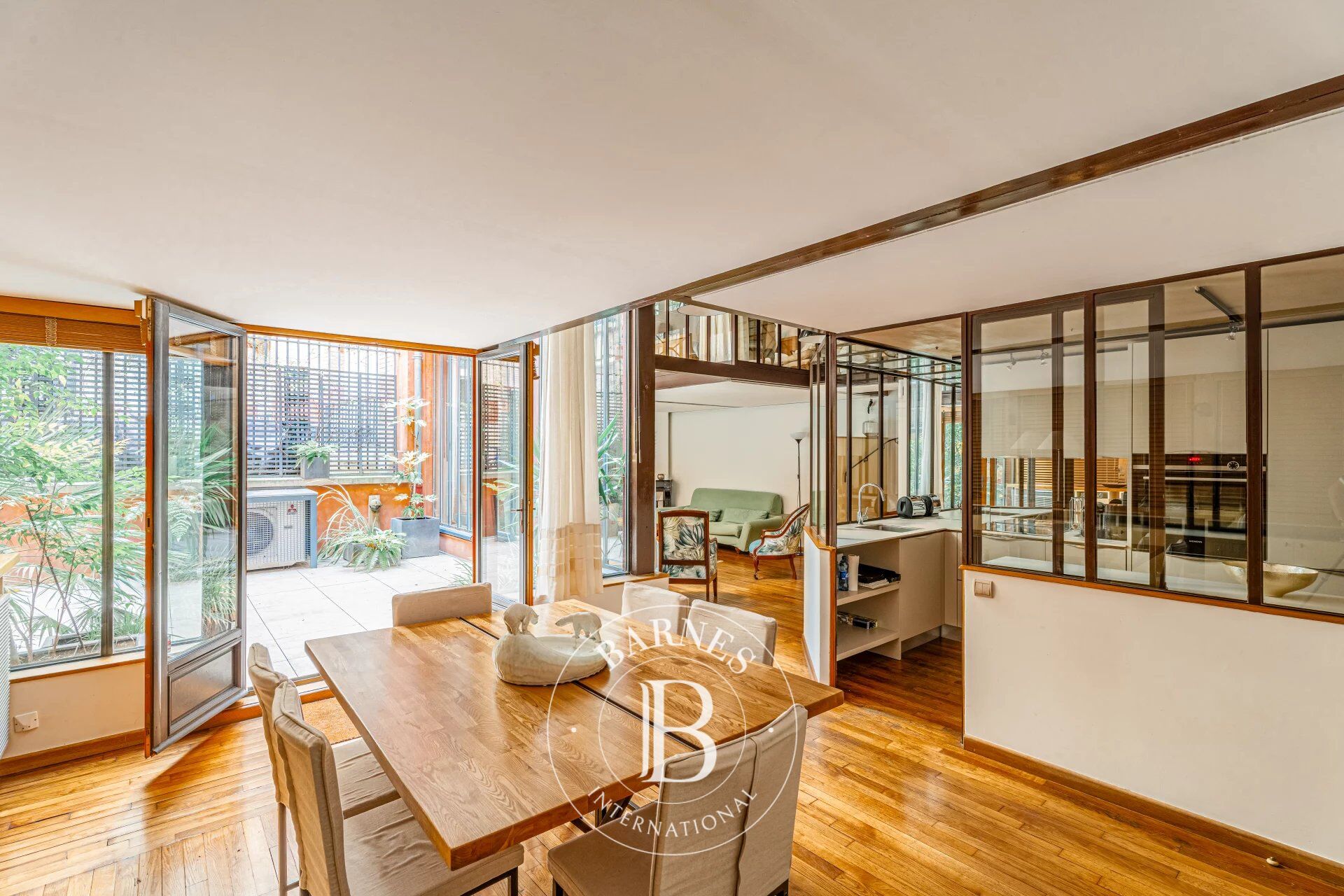 Paris 17 - Duplex loft in a quiet private courtyard - Eiffel style - picture 1