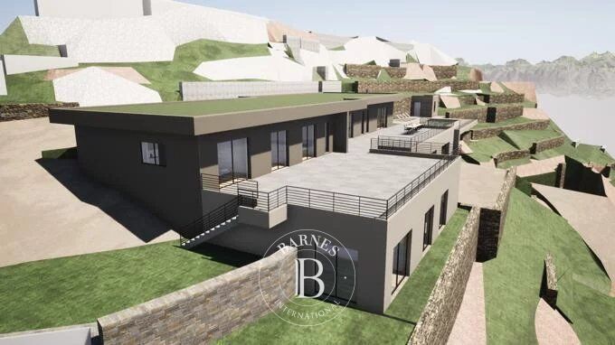 Cap Corse, Miomo, terrain constructible avec permis de construire, vue mer panoramique - picture 3