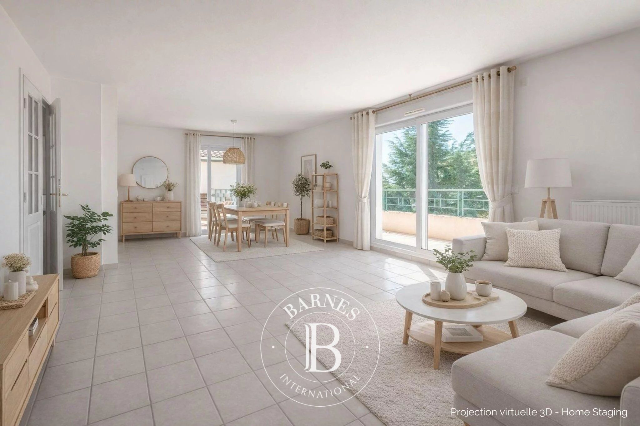 Ecully - Appartement toit terrasse de 130 m²  - 3 chambres - Garage double - picture 1