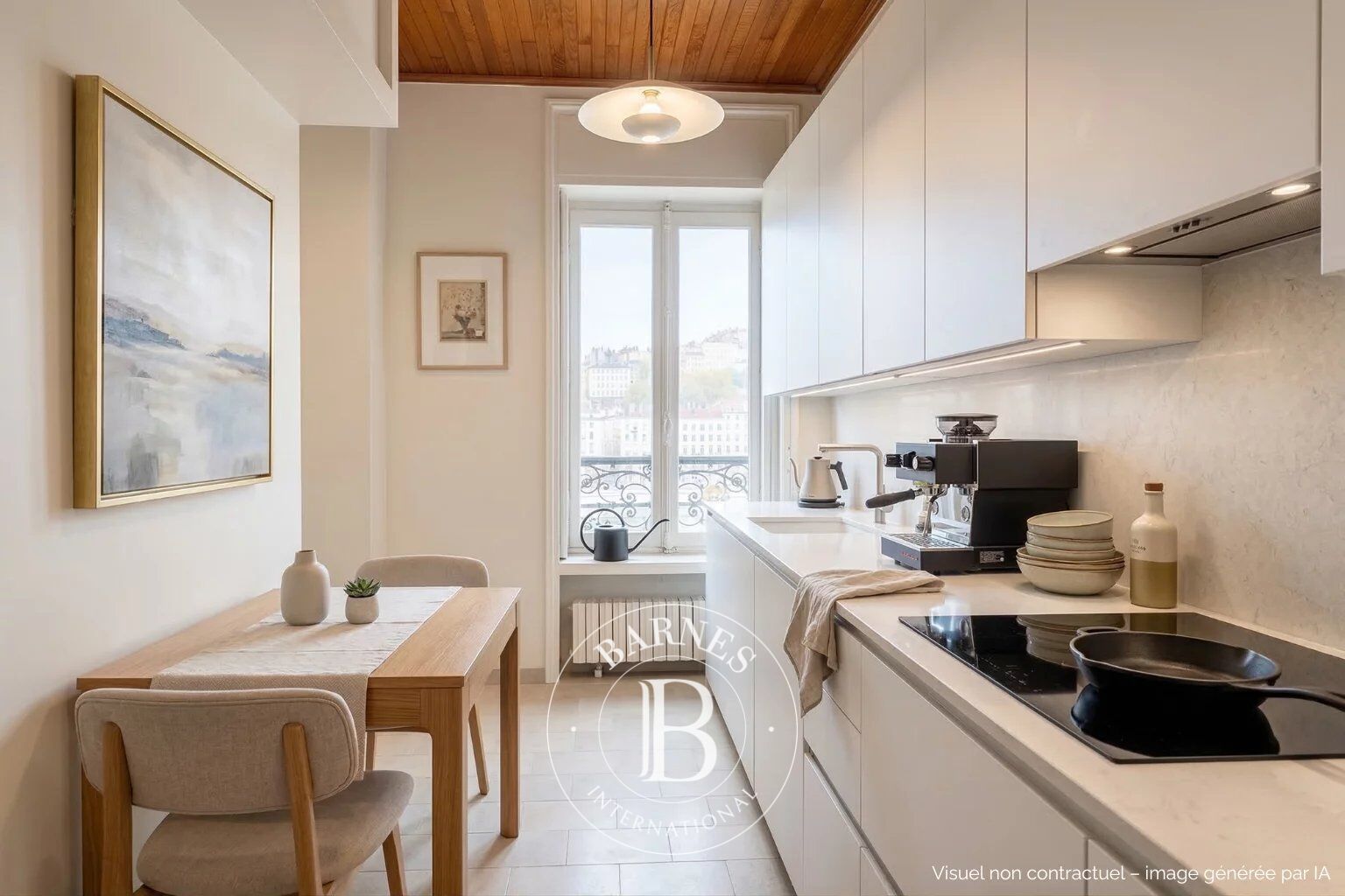 LYON 6  – Duplex dernier étage avec vue sur les quais - 3 chambres - 1 place de stationnement - picture 3