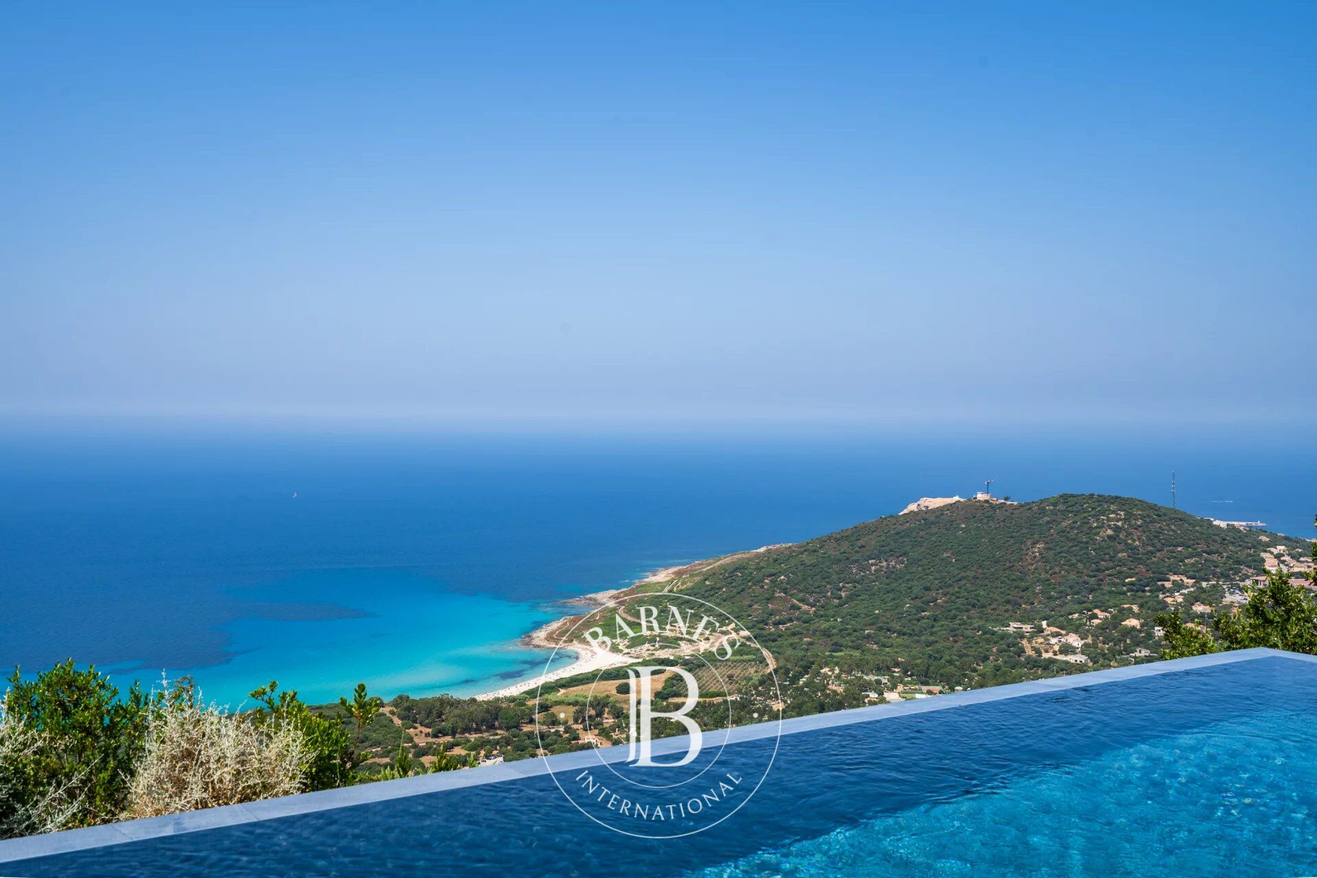 Balagne, Corbara, Villa avec vue mer panoramique, 4 chambres, piscine chauffée, proche plages - picture 2