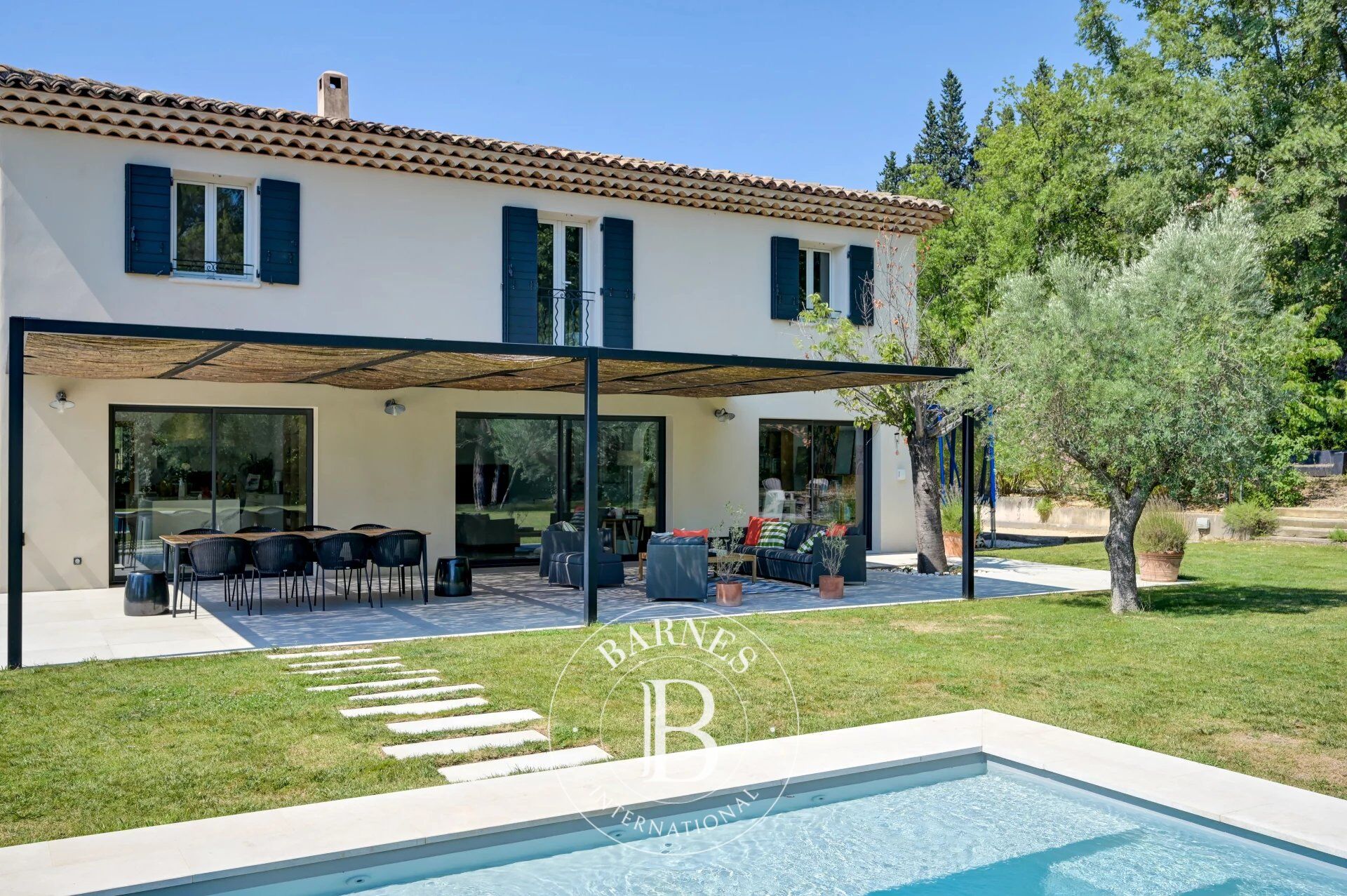 AIX-EN-PROVENCE – BASTIDE RENOVEE- 5 CHAMBRES -  PISCINE - TENNIS - picture 3