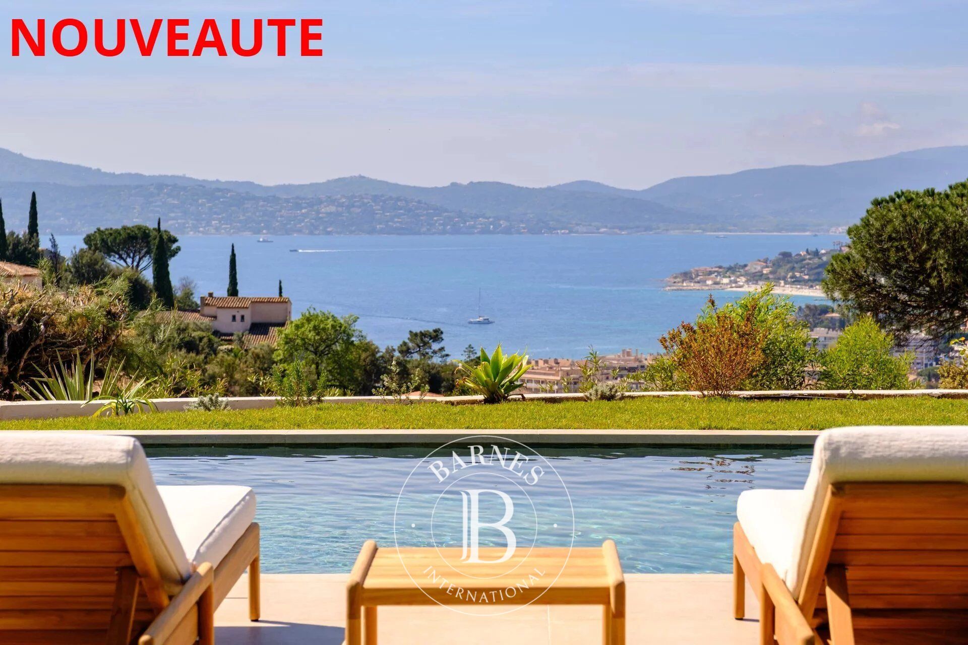 SAINTE-MAXIME  - VILLA WITH SEA VIEW - TOWN CENTER - picture 1