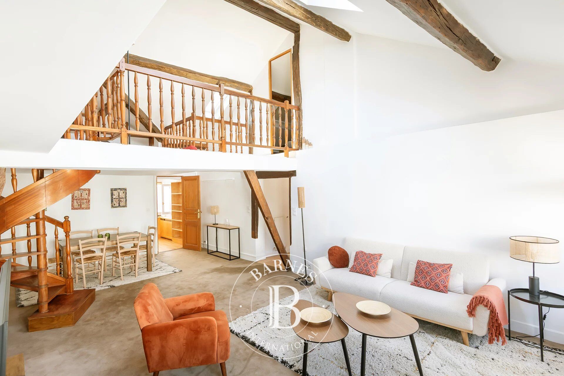 EXCLUSIVE - PARIS 9 - SAINT GEORGES / NOUVELLE ATHENES - TOP FLOOR DUPLEX APARTMENT - LIFT - TERRACE - 3 BEDROOMS - picture 1