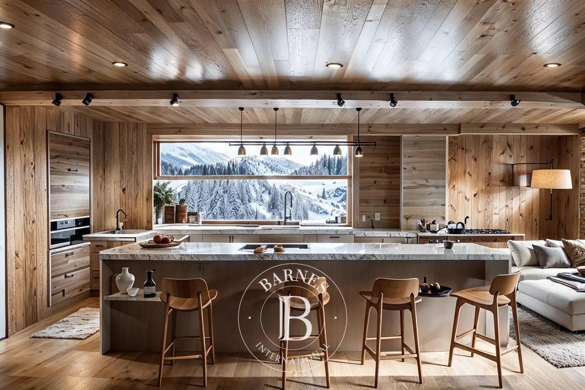 Méribel-Morel- Ski in ski out- New Residence Lac Bleu –Apartment 303: 145 m² 4 bedrooms - picture 3