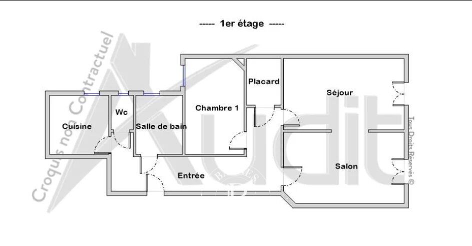 PARIS 18 - LAPEYRERE - 1 BEDROOM - PERIOD CHARM - picture 2