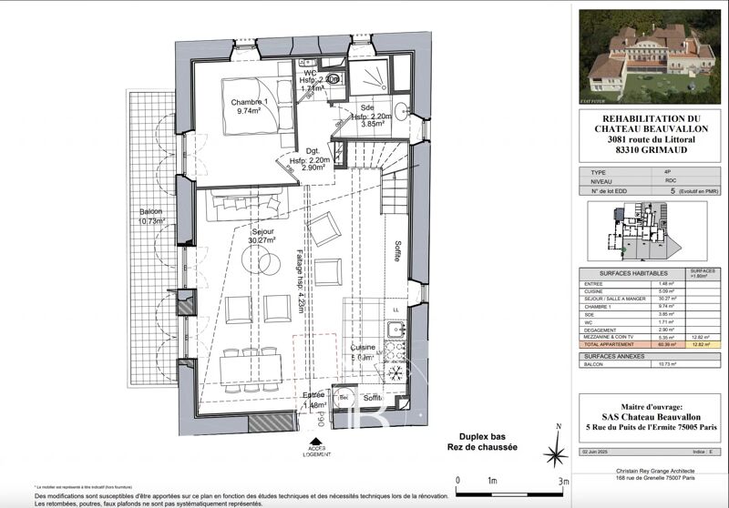 Venta, Piso Grimaud - picture 1