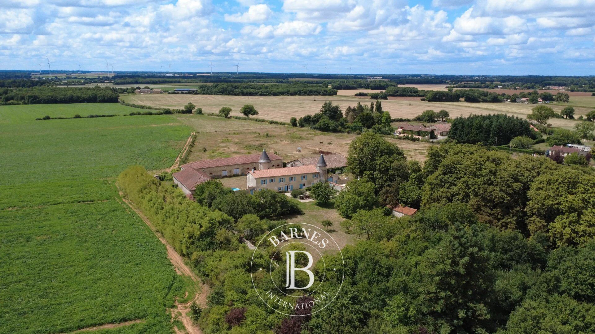 SUD VIENNE - Demeure du 17ème siècle et ses dépendances - 7,68 ha de terrain - picture 2