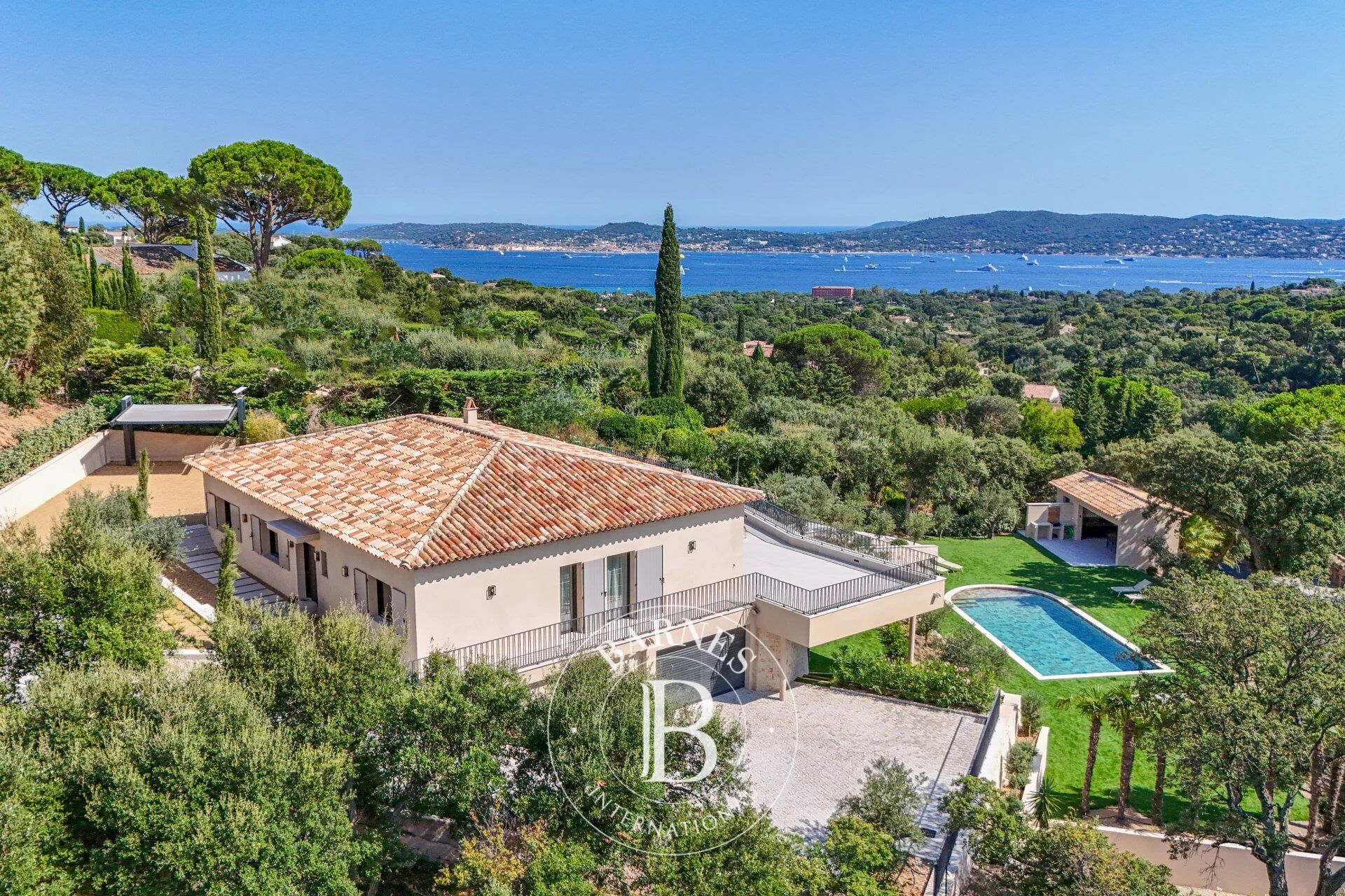 GRIMAUD - VILLA FACE SAINT-TROPEZ - VUE MER PANORAMIQUE - picture 2
