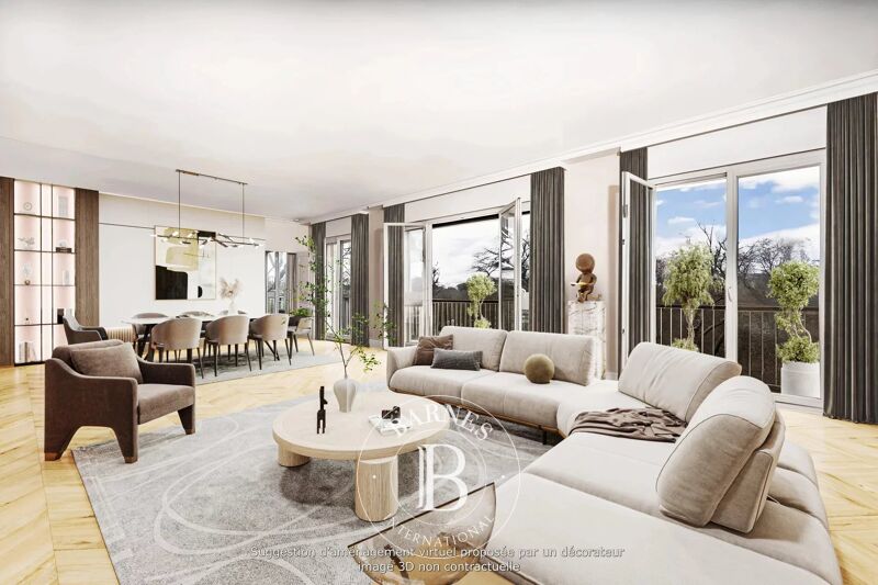 Fontenay - Face bois appartement en dernier étage - 3 Chambres