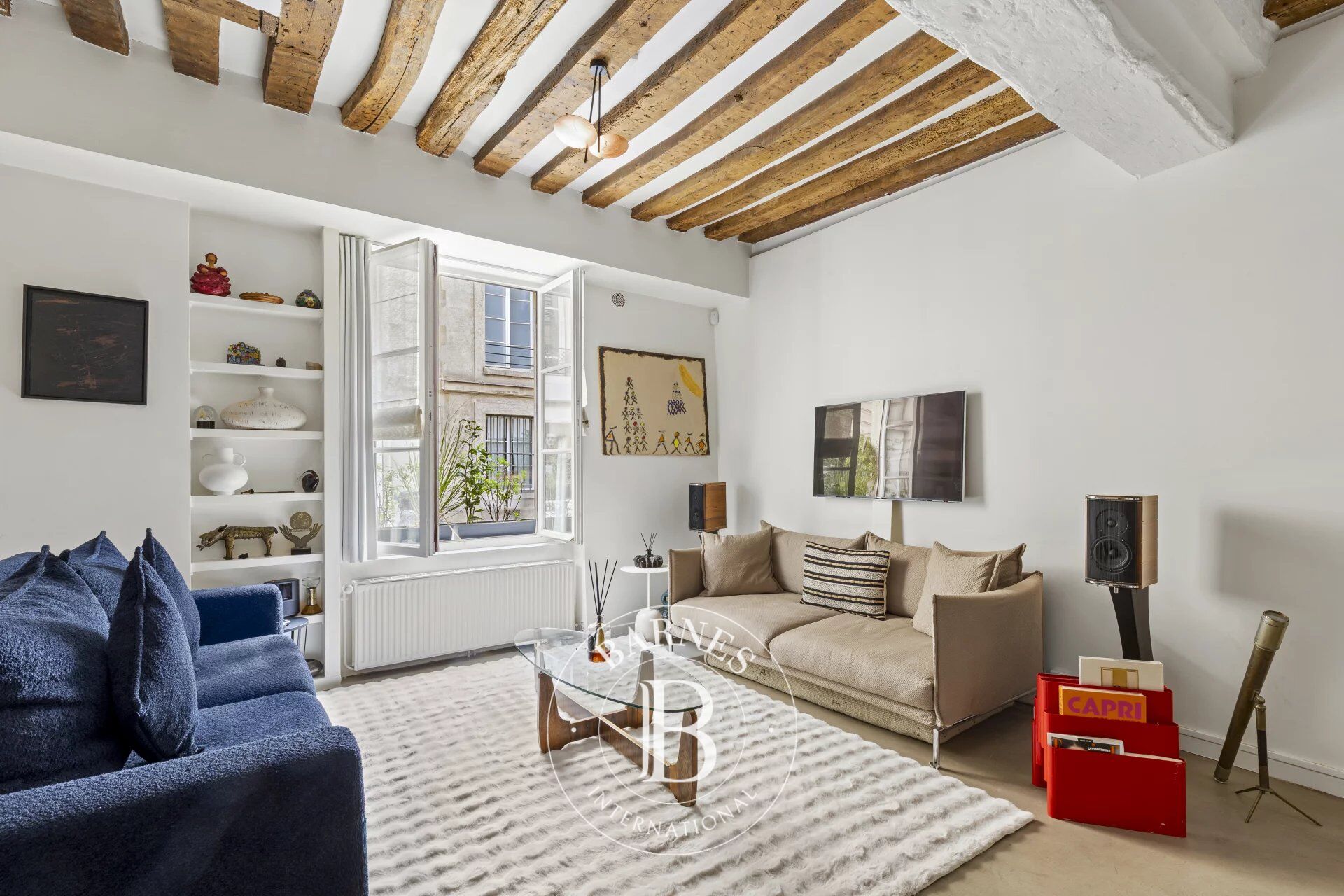 Apartment for sale - Paris 3 - Duplex apartment - Charming - Peace and quiet - picture 1