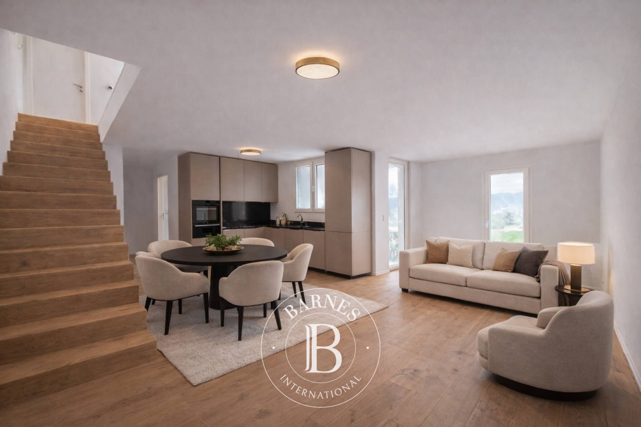 Villa contiguë dans un cadre champêtre – Rénovation haut de gamme à Vuillerens - picture 2