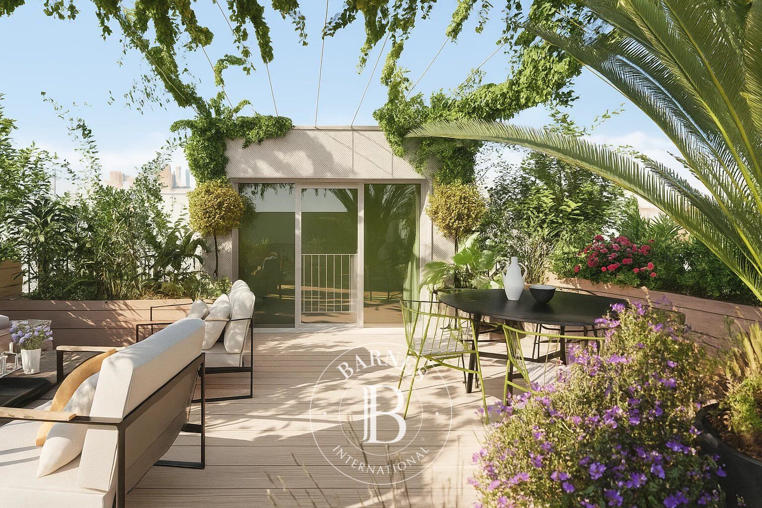 Penthouse avec terrasse et rooftop végétalisé – Paris 20e - picture 1