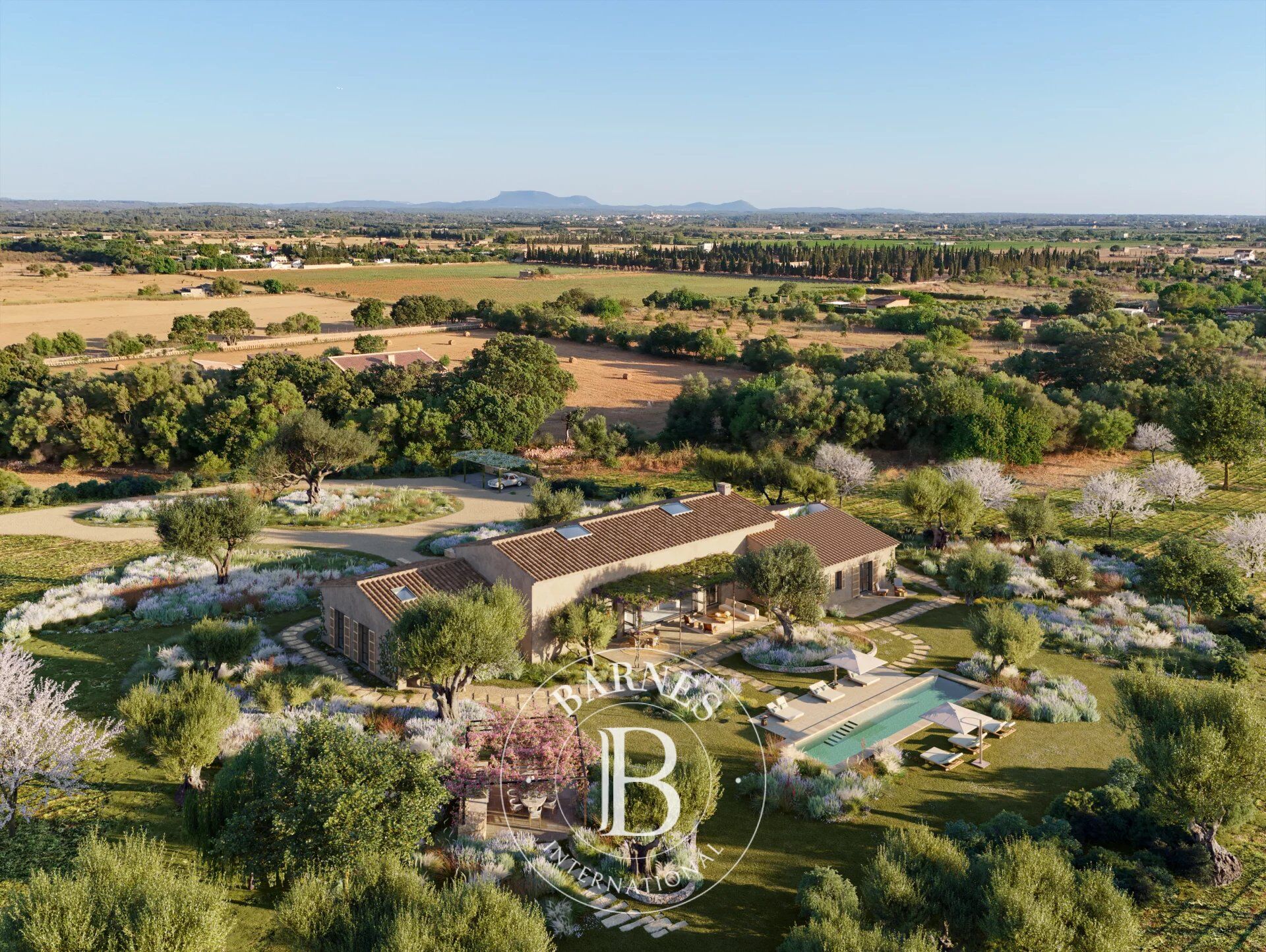 Villa Valle de los Almendros - Contemporary Luxury with Mountain Views in Binissalem - picture 1