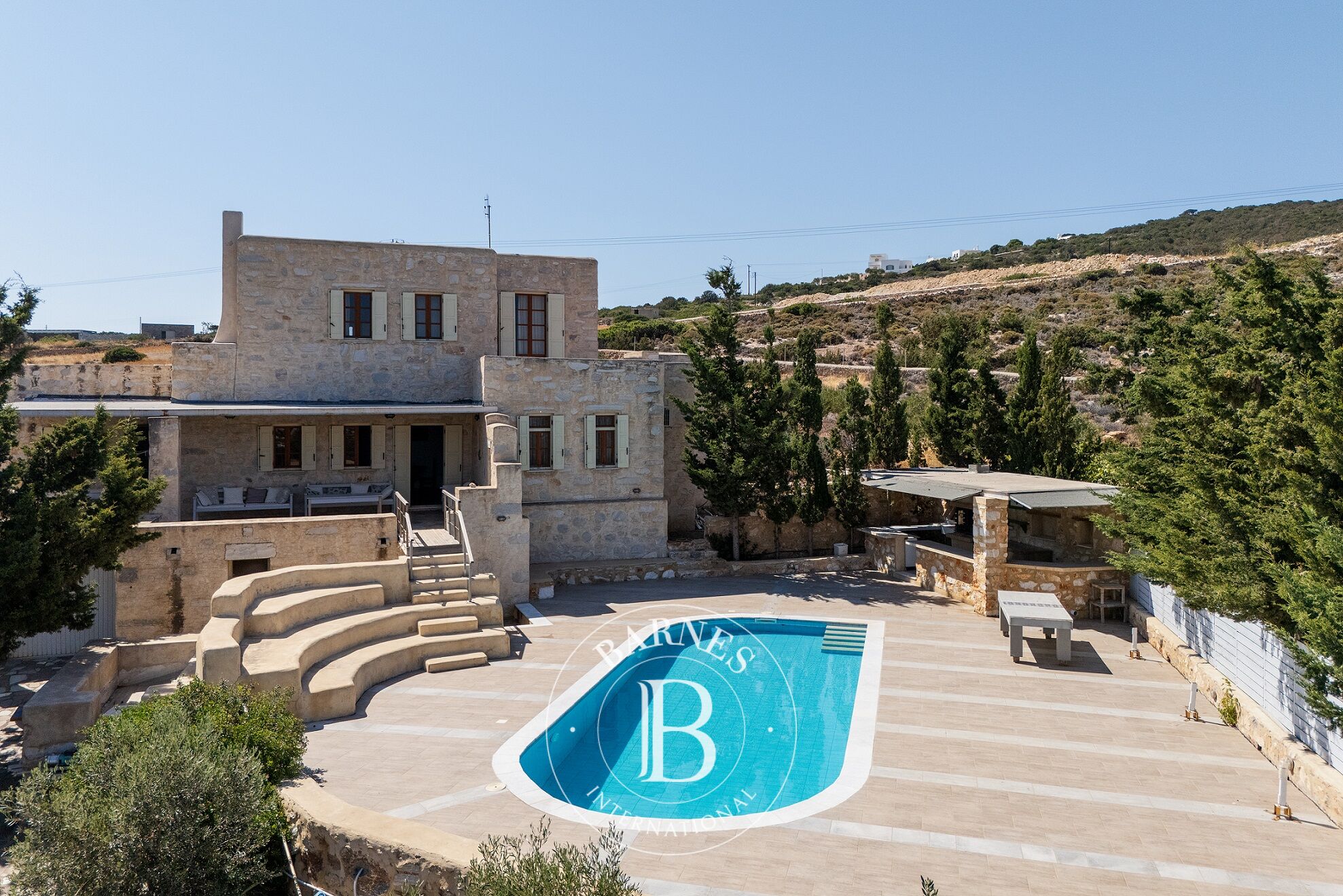Résidence en Pierre Avec Vue Mer - Île de Paros - picture 1