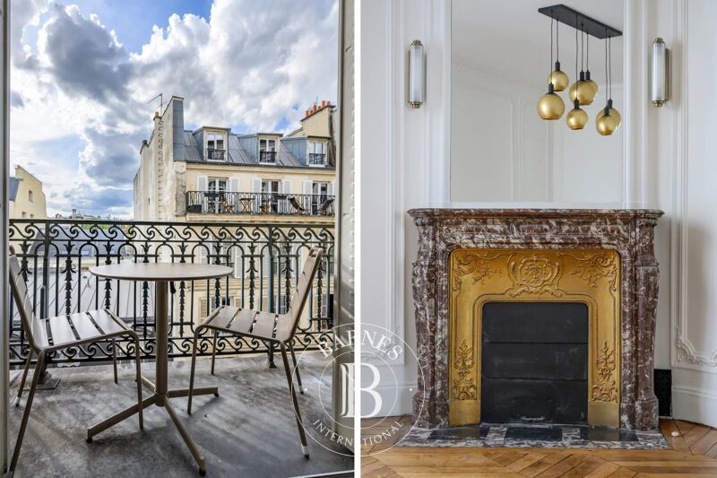 Paris 8 - Elysée Beauvau - Appartement 3 chambres - balcon filant - étage élevé -lumineux