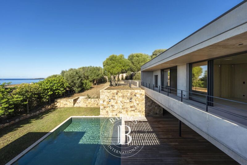 Abbartello, Olmeto, Villa d'architecte, 6 chambres, piscine, vue mer panoramique, plage à pied