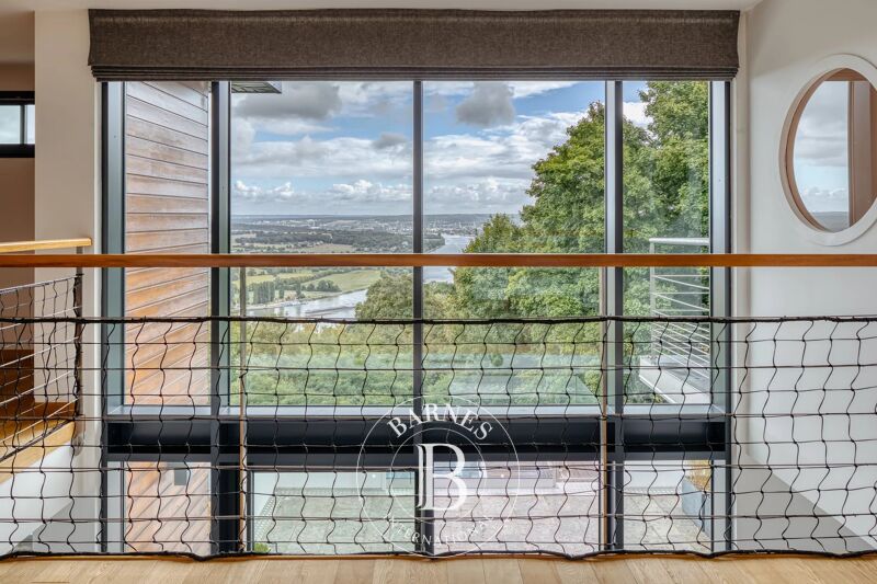 LA BOUILLE - Maison d'Architecte avec vue sur les boucles de Seine