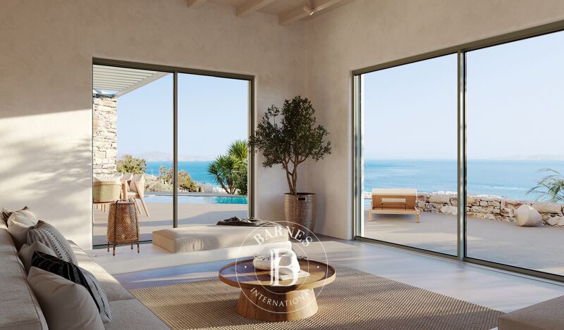 Villa with Guest House and Sea Views - Tinos