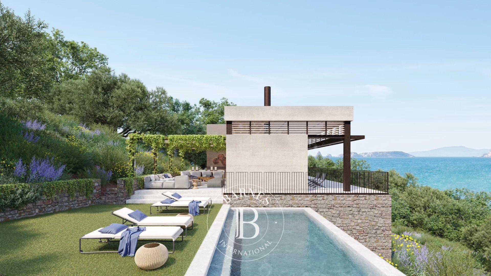 Villa de nueva construcción con vistas al mar y a las Islas Medes en Sa Riera, Begur, Costa Brava - picture 3