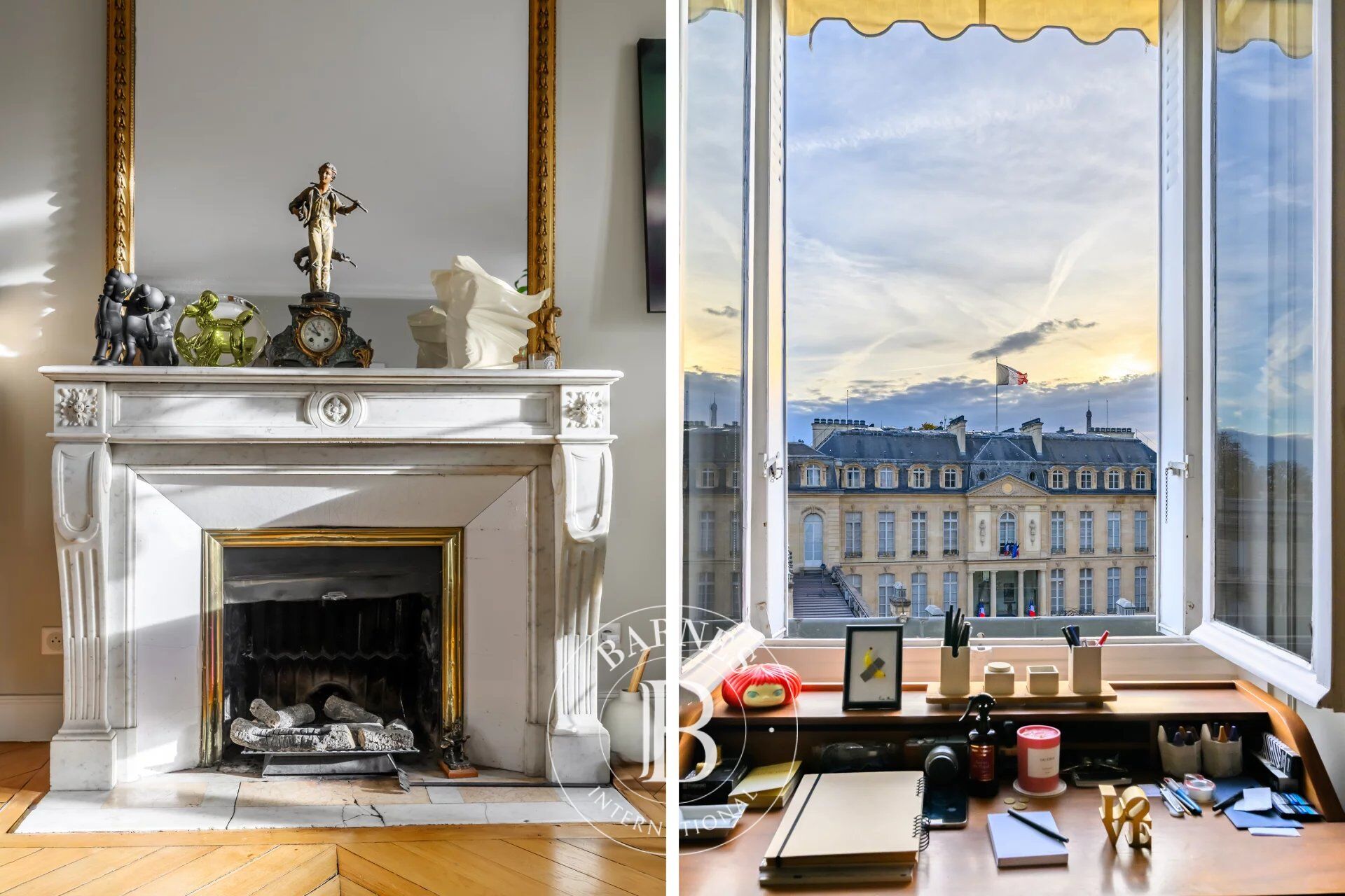 Paris 8- Elysée- Appartement climatisé de 2 chambres- vue exceptionnelle- Parking. - picture 1