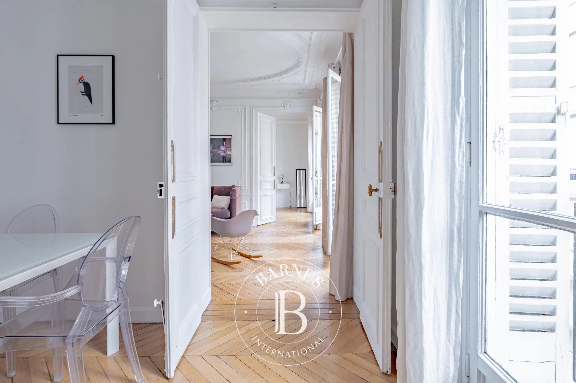 Paris 5 Luxembourg Gardens: beautiful Haussmann-style apartment, East-West views, 2 bedrooms and a maid's room - picture 1