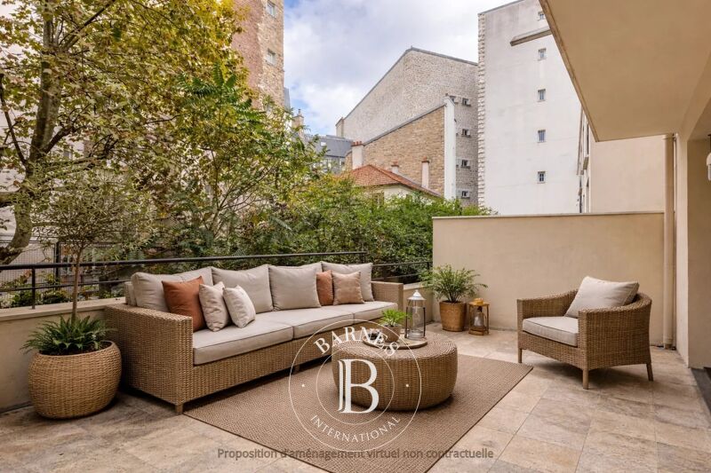 Paris 16 - Village of Auteuil - Family apartment - 3 bedrooms - Terrace