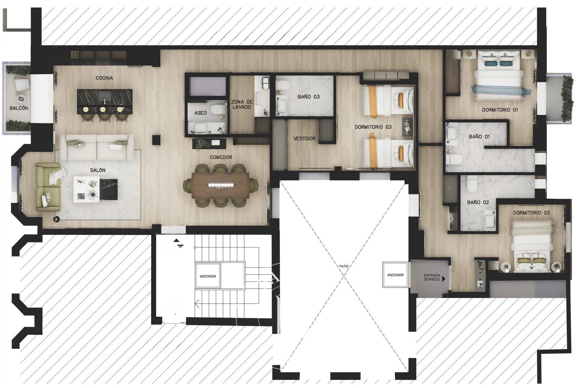 Daire Madrid - picture 36