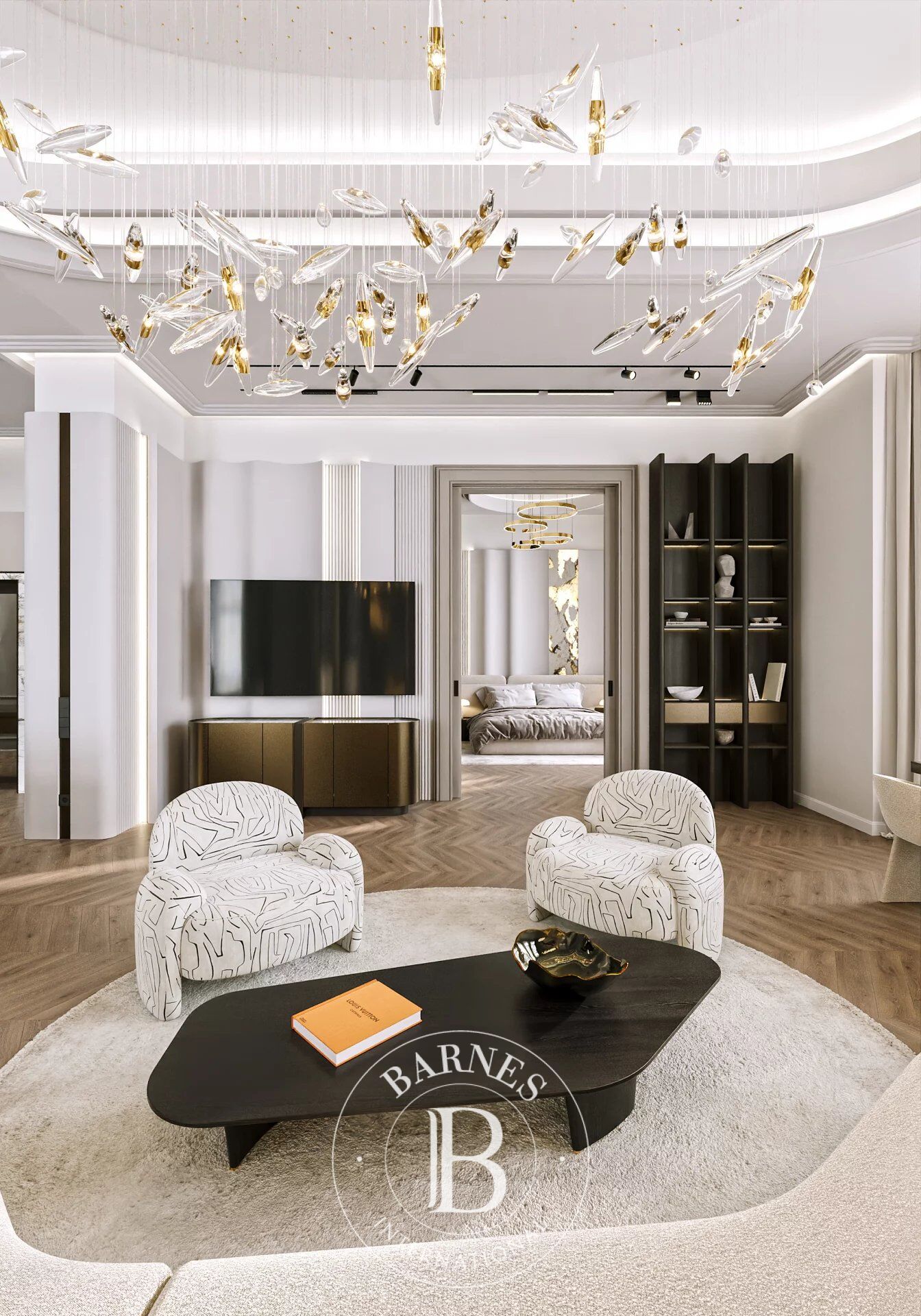 Luxury apartment with balcony and magnificent panoramic view at March 15. Square - picture 3