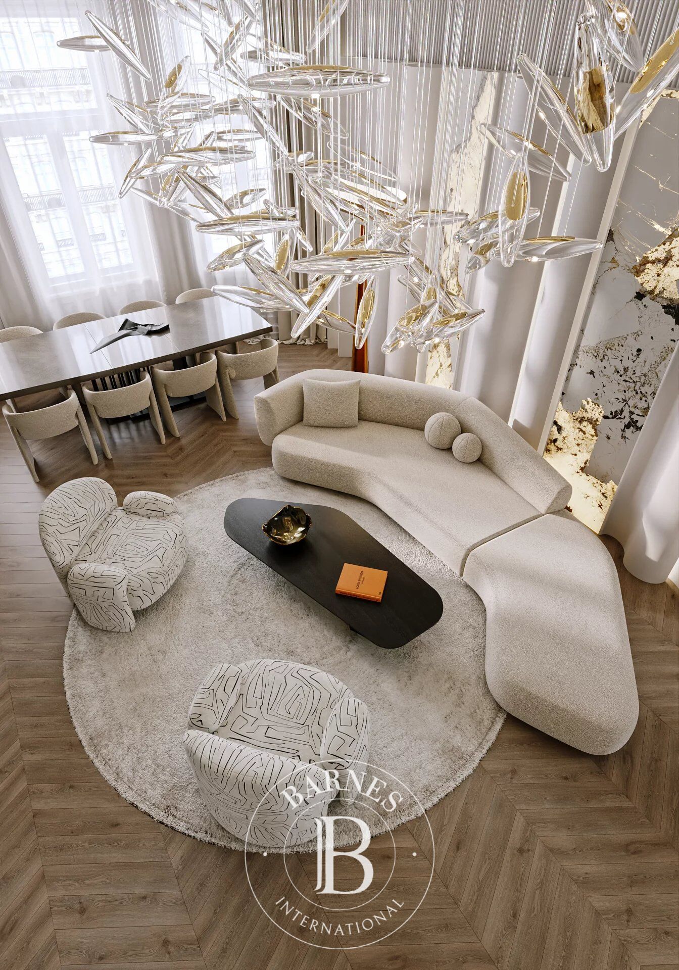 Luxury apartment with balcony and magnificent panoramic view at March 15. Square - picture 2