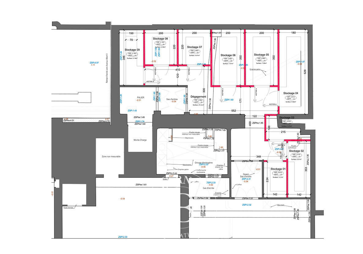 FONTVIEILLE – PIANO UFFICI - RARO - picture 3