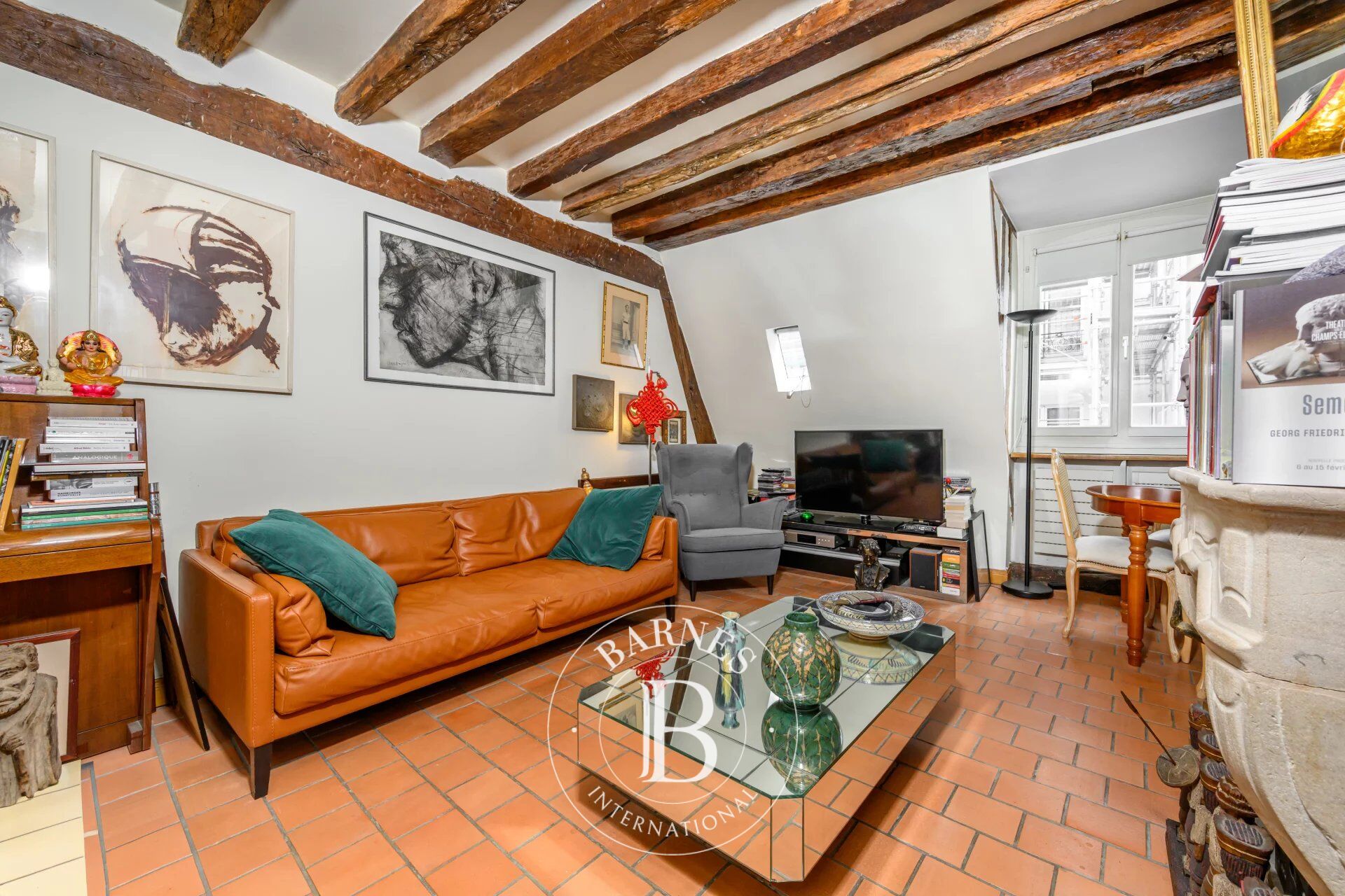 Apartment for sale - Paris 3 - Enfants-Rouges - Mansion - Top floor - picture 3