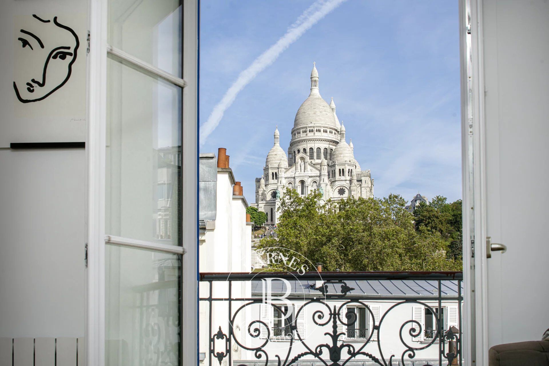 PARIS 18 - MONTMARTRE - TOP FLOOR - LIFT - VIEW - picture 3