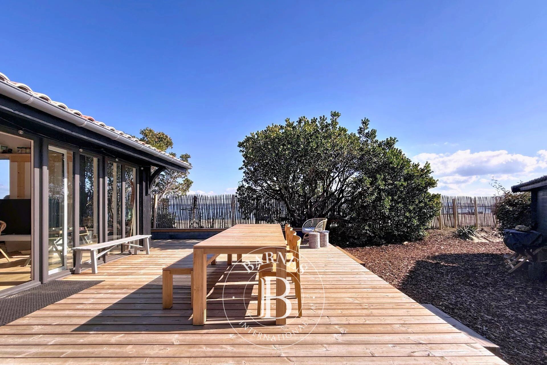 WOODEN WATERFRONT VILLA WITH PANORAMIC VIEW OF THE BAY IN CAP FERRET - picture 2