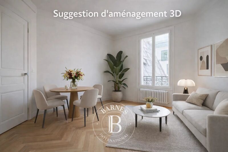 Neuilly-Château - Bel immeuble ancien -  Appartement 2 pièces - 1 chambre - Calme - Proche des commerces et du Métro ligne 1