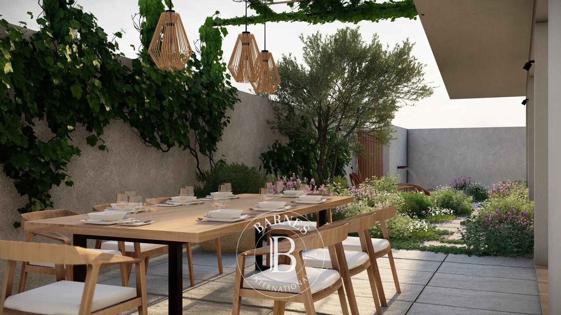 Piso con jardín y piscina - picture 1