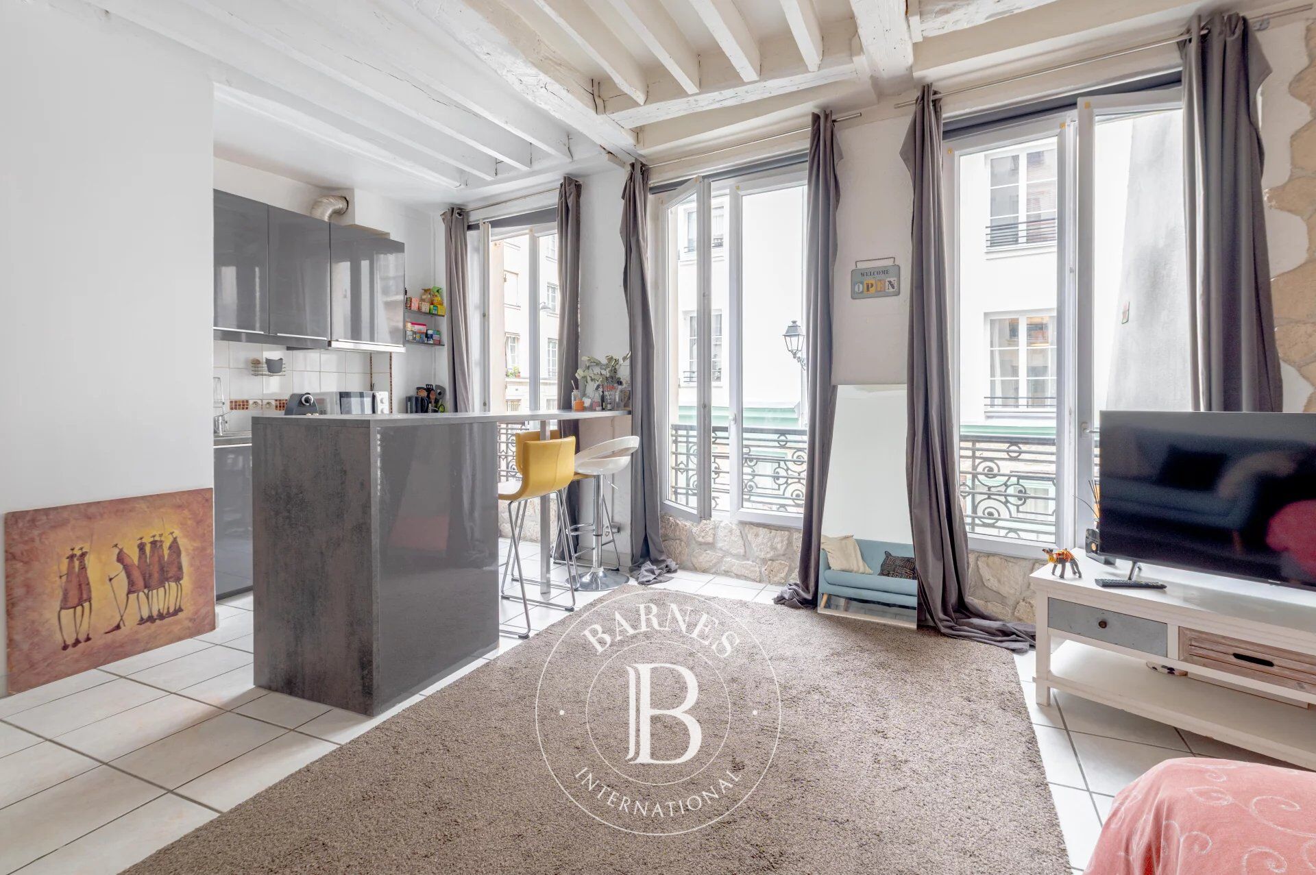 Apartment for sale Paris 5 - Notre-Dame/Latin Quarter - 1-room apartment in quiet surroundings - picture 1