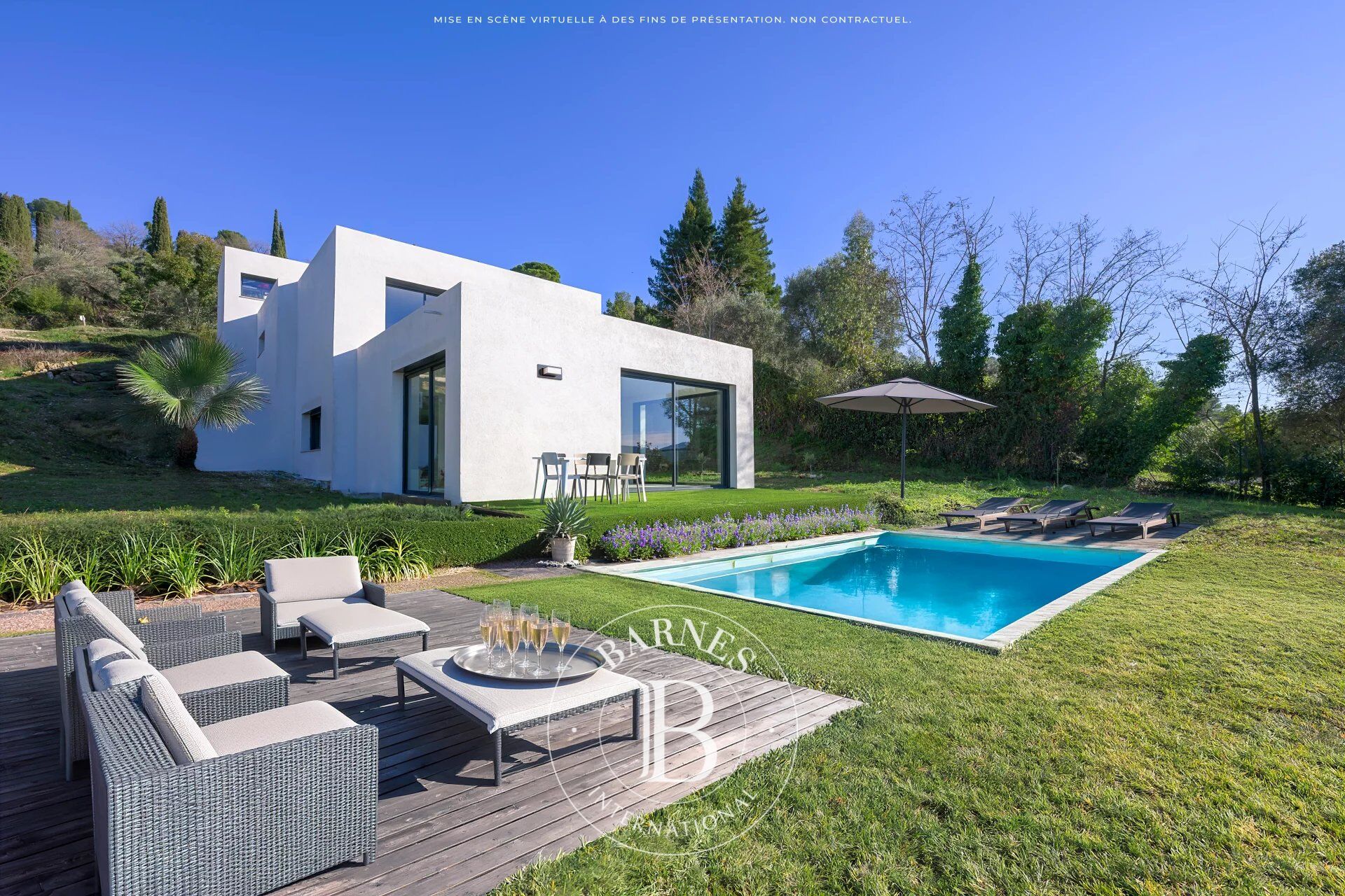 MOUANS SARTOUX - MAISON CONTEMPORAINE A FORT POTENTIEL - picture 1