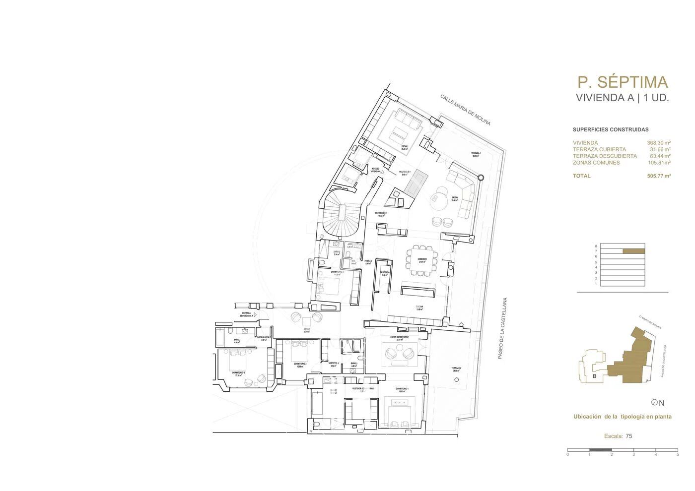 Penthouse Madrid - picture 13