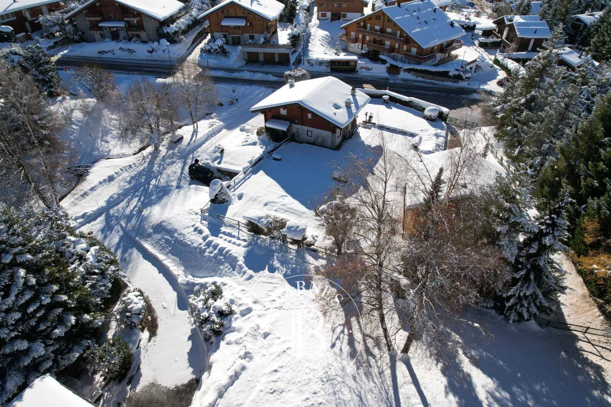 Domaine avec 2 chalets individuels reliés par les sous-sols - picture 3