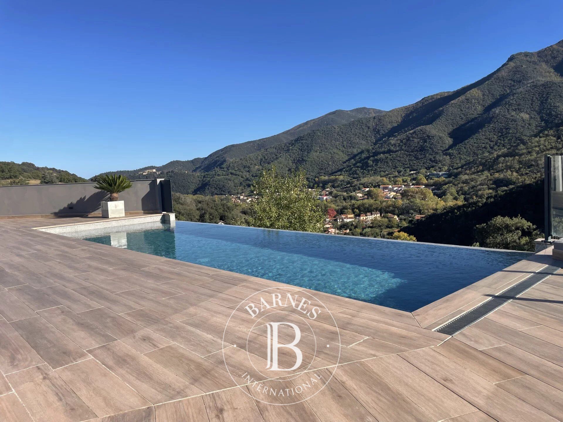 Arles-sur-Tech - Architect-designed house with swimming pool - Panoramic views - picture 3