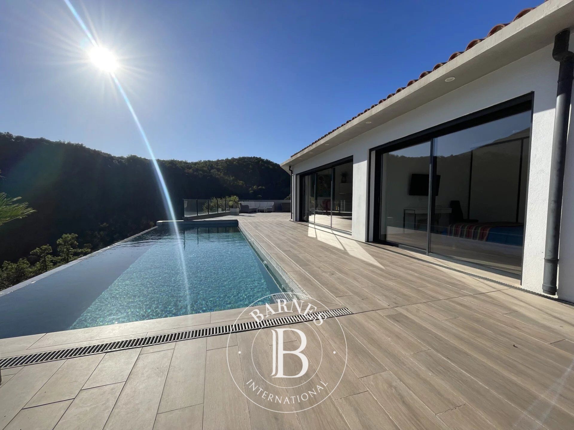 Arles-sur-Tech - Architect-designed house with swimming pool - Panoramic views - picture 1