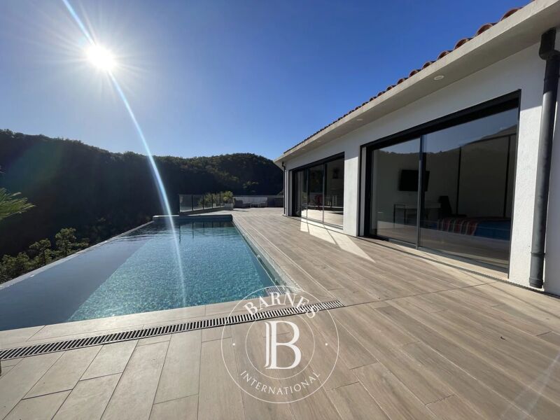 Arles-sur-Tech - Architect-designed house with swimming pool - Panoramic views