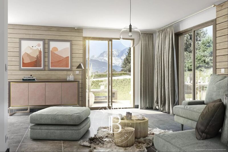 BARNES SAINT-GERVAIS - LA CRY - HALF-CHALET FACING THE MONT-BLANC MASSIF