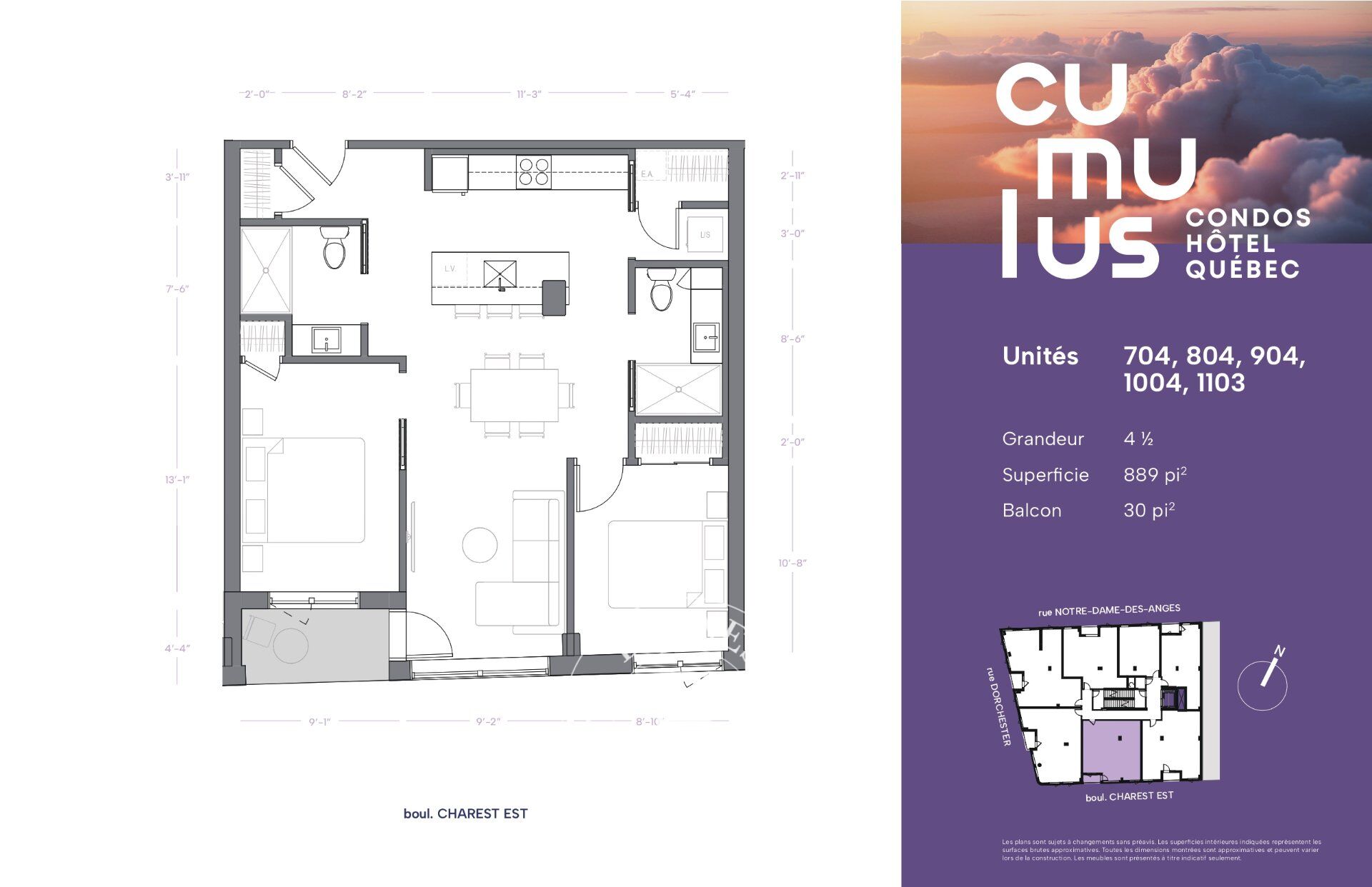 Piso Québec (La Cité-Limoilou) - picture 2