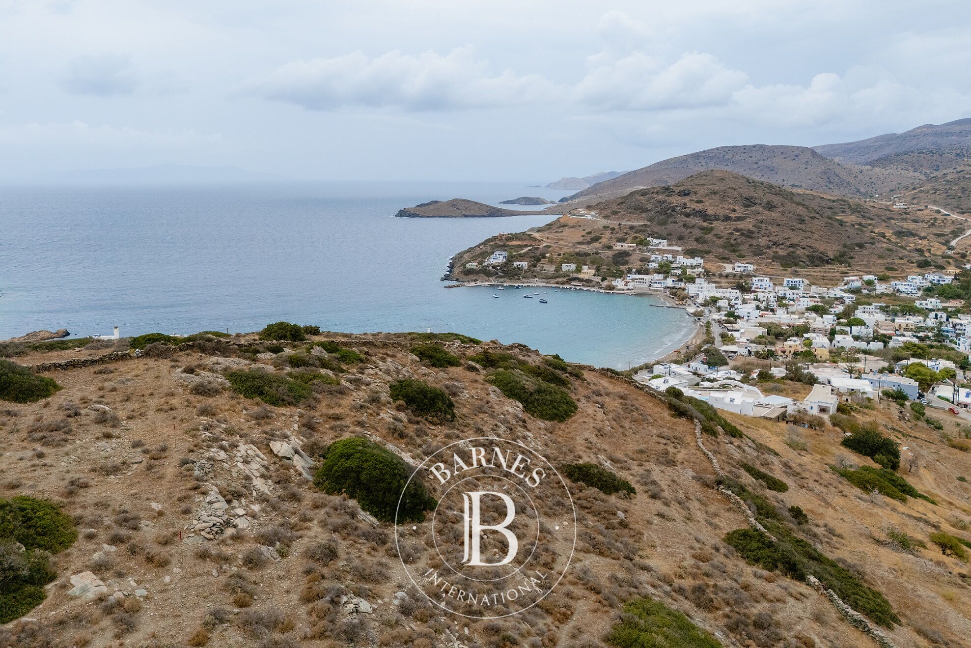 Terrain Excellent avec Permis de Construire - Île de Syros - picture 1