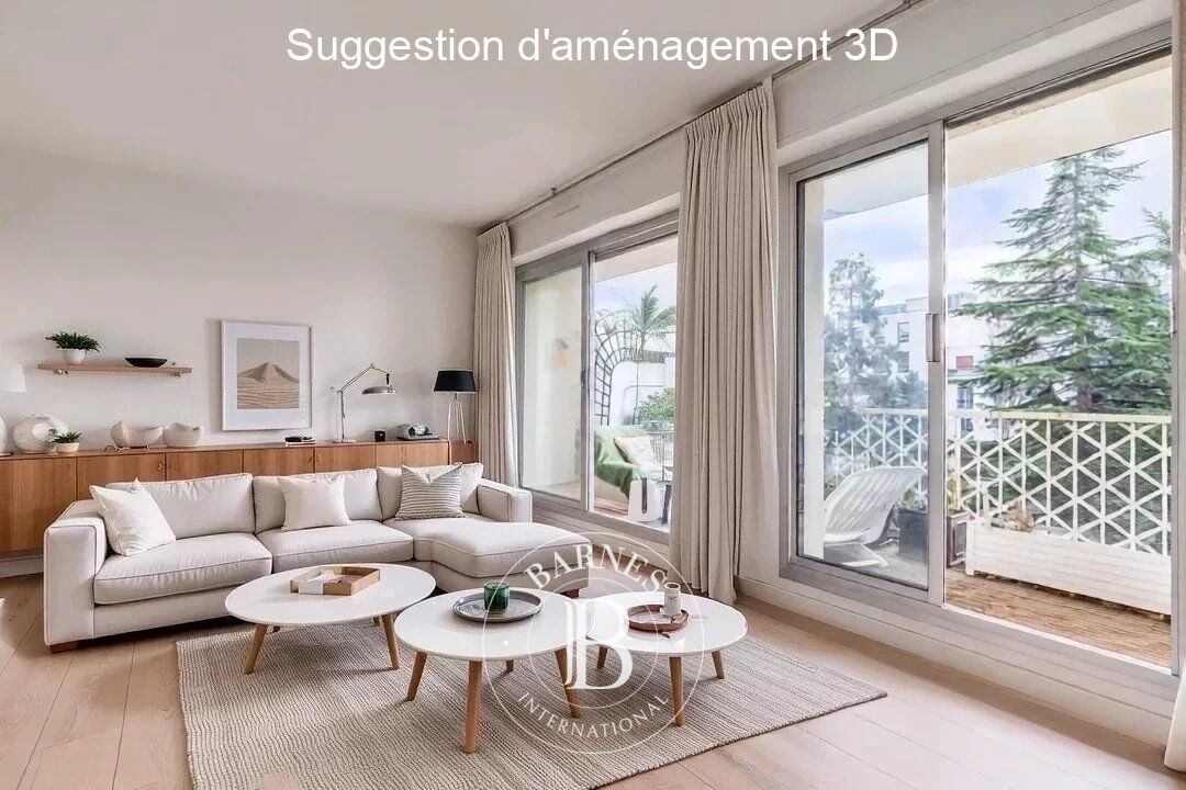 BOULOGNE NORD - 80 m2 avec large balcon Sud vue jardin - picture 1