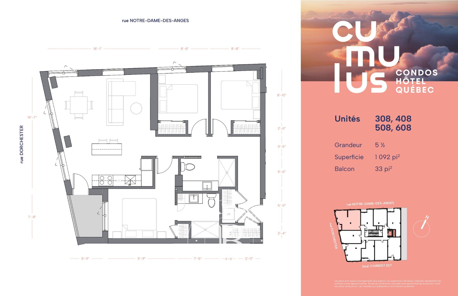 304 Boul. Charest E. #408  Québec (La Cité-Limoilou) (Capitale-Nationale) - picture 2