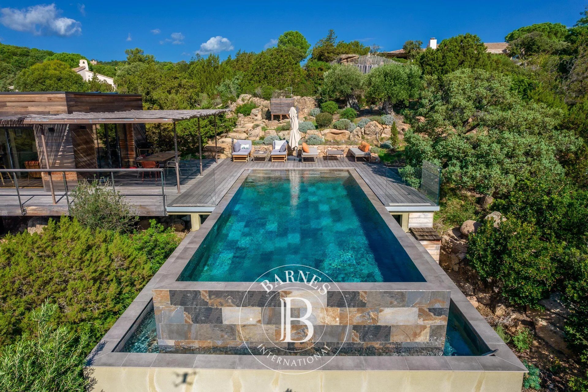 Porto Vecchio, Palombaggia, Propriété vue mer, 4 chambres, piscine, plage à pied - picture 2