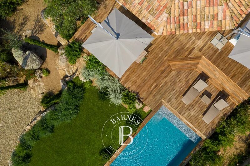 Porto-Vecchio, Precojo, Villa 2 chambres, piscine chauffée, proche plage de Santa Giulia, avec vue dégagée